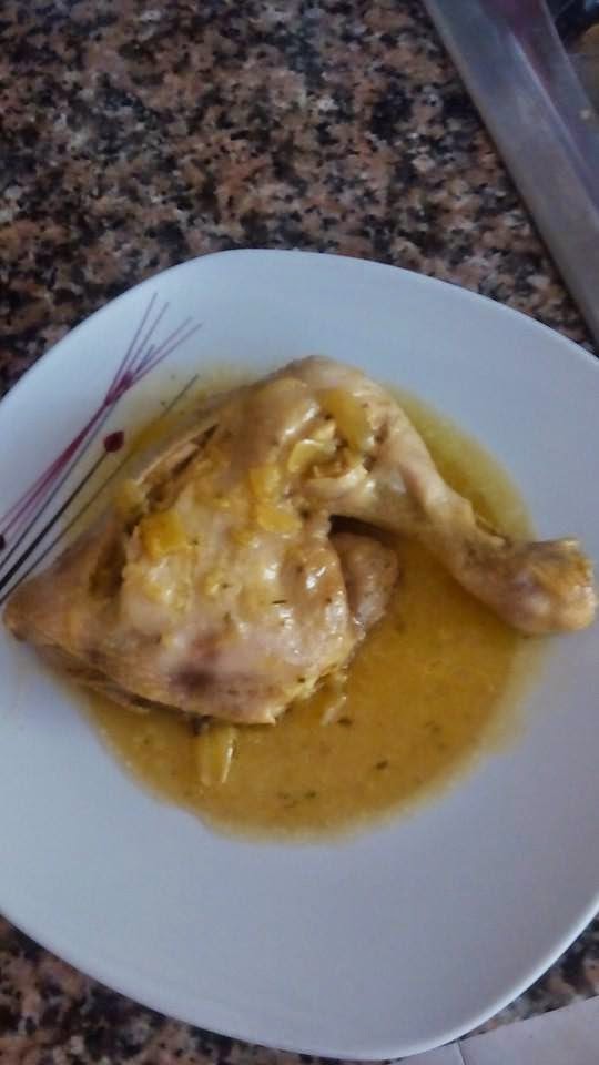 POLLO A LA CEBOLLA por  Conchi Sevilla ~ Recetas Cookeo
