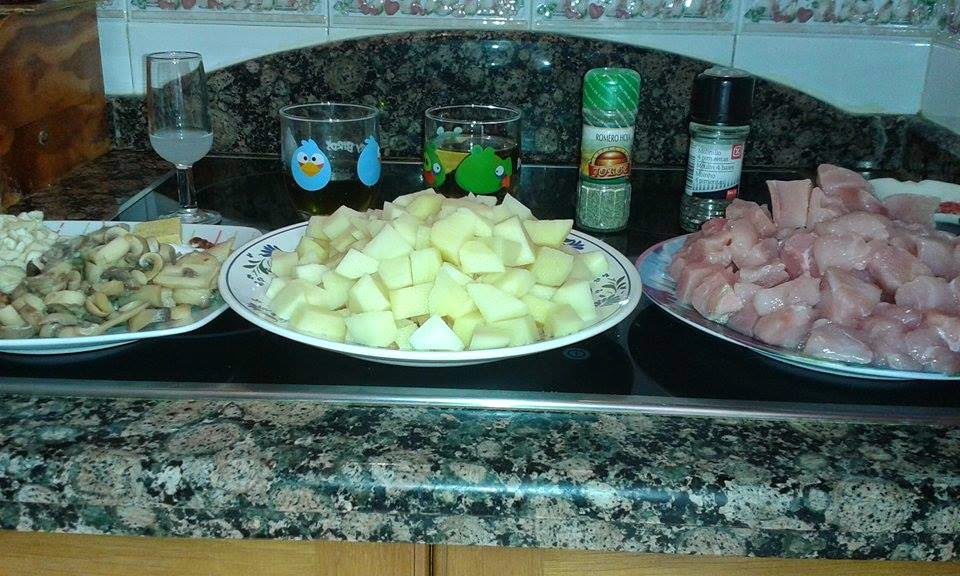  POLLO AL AJILLO CON CHAMPIÑOMES por jos eAntonio Coello Arcos ~ Recetas Cookeo